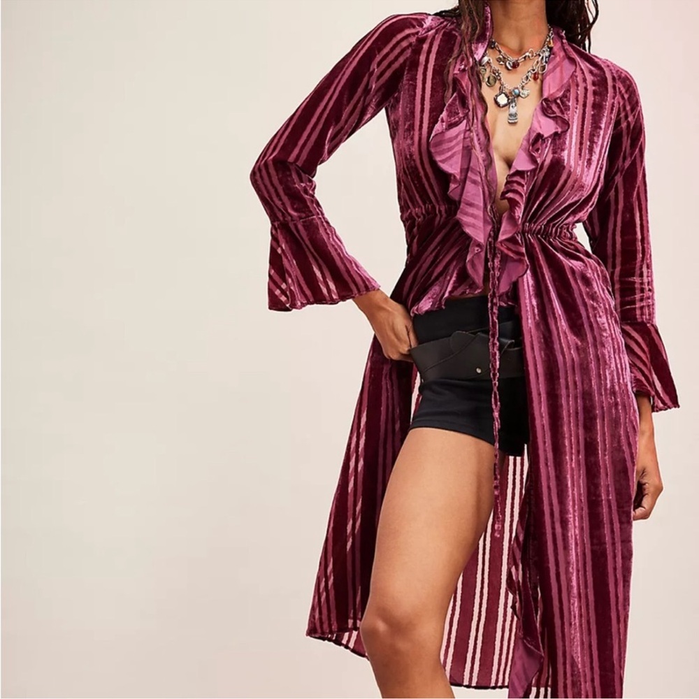 NWT Free People Red Dolly Duster